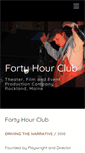 Mobile Screenshot of fortyhourclub.com